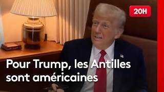 Trump posts fake US map including the French West Indies and Saint Pierre and Miquelon