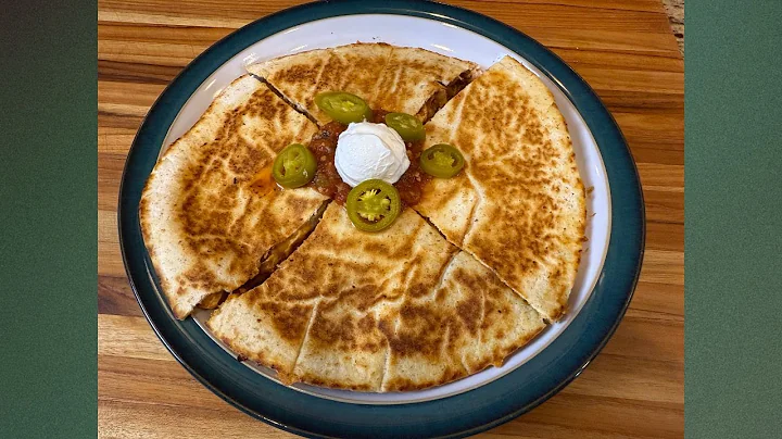 Chicken Quesadilla | Meals For One with Costco Rotisserie Chicken