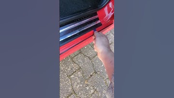 satisfying click sounds bmw e36 door sill trim removal