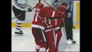 2006 Playoffs: Edm @ Det - Game 1 Highlights