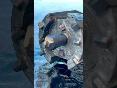 Бур по бетону 62 мм - насадка корончаста на SDS хвостовик М22 TOMAX, видео 1