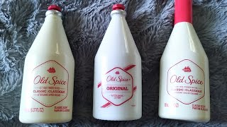 Old Spice Classic, Original or Cologne! Who Wins?