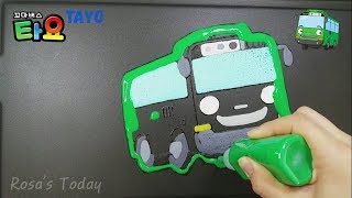The Little Bus Tayo 꼬마버스 타요 PANCAKE ART - Rogi 로기 screenshot 2
