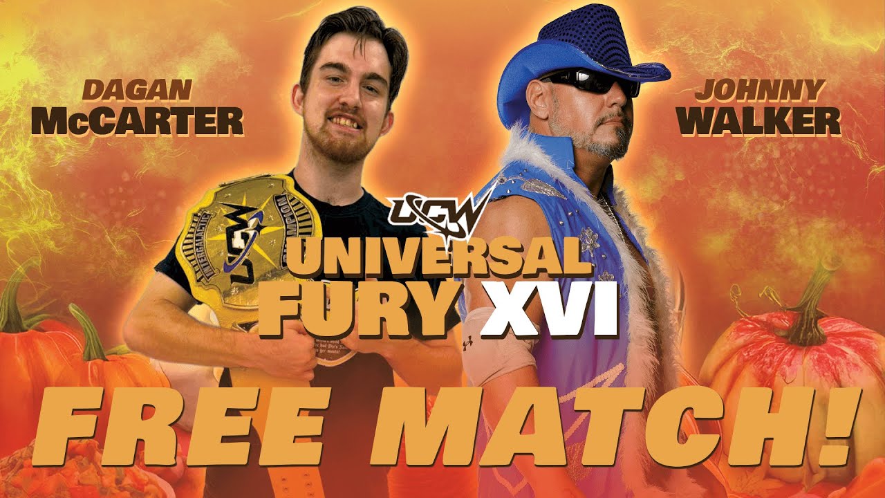 [HARDCORE MATCH] Johnny Walker vs Dagan McCarter: UCW Intergalactic championship) Universal Fury XVI