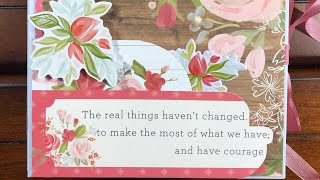 Farmhouse Market Mini Album Tutorial - pt1 CCC DT Project