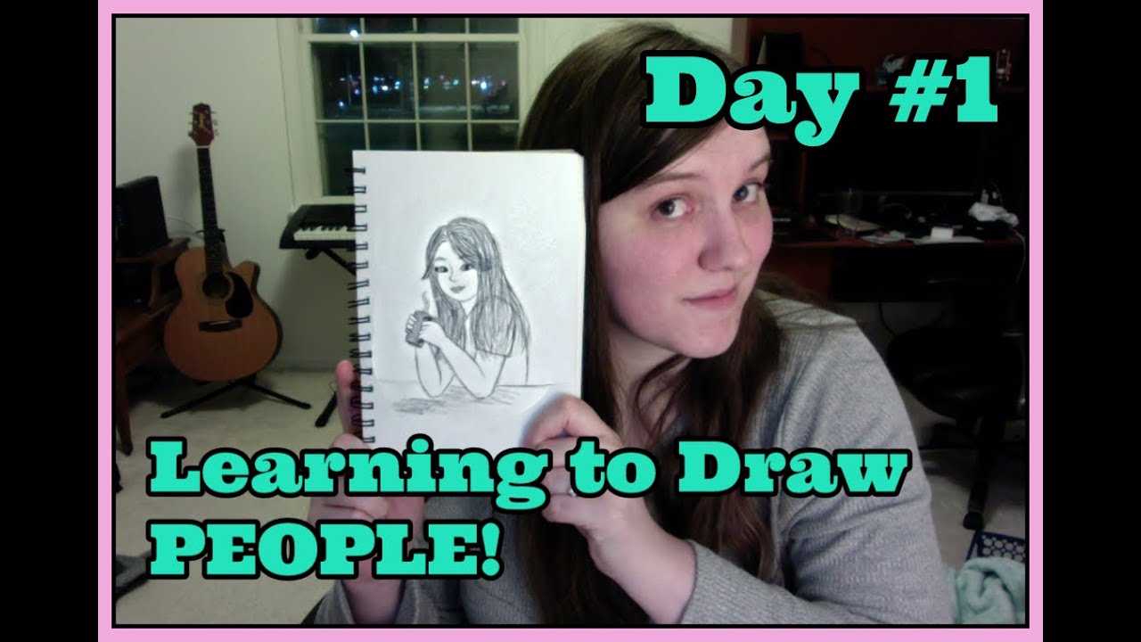 Teaching Myself to DRAW in 30 Days! - #MarchusAnnus - YouTube
