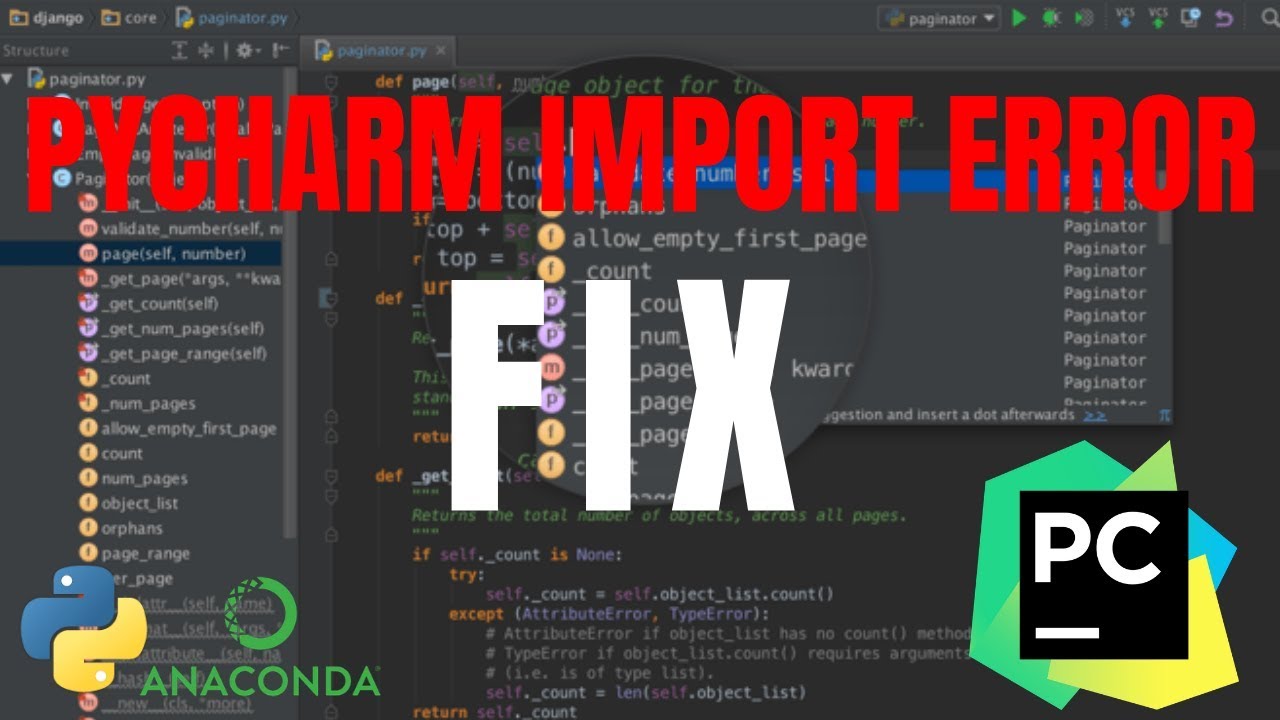 Pycharm Not Recognizing Import