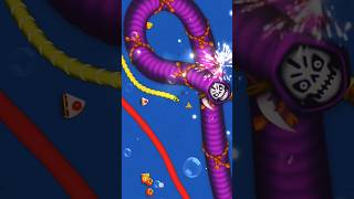 wormszone io snake game! saap vala video #gaming#wormszone #snake #shortsfeed #snacks #gameplay
