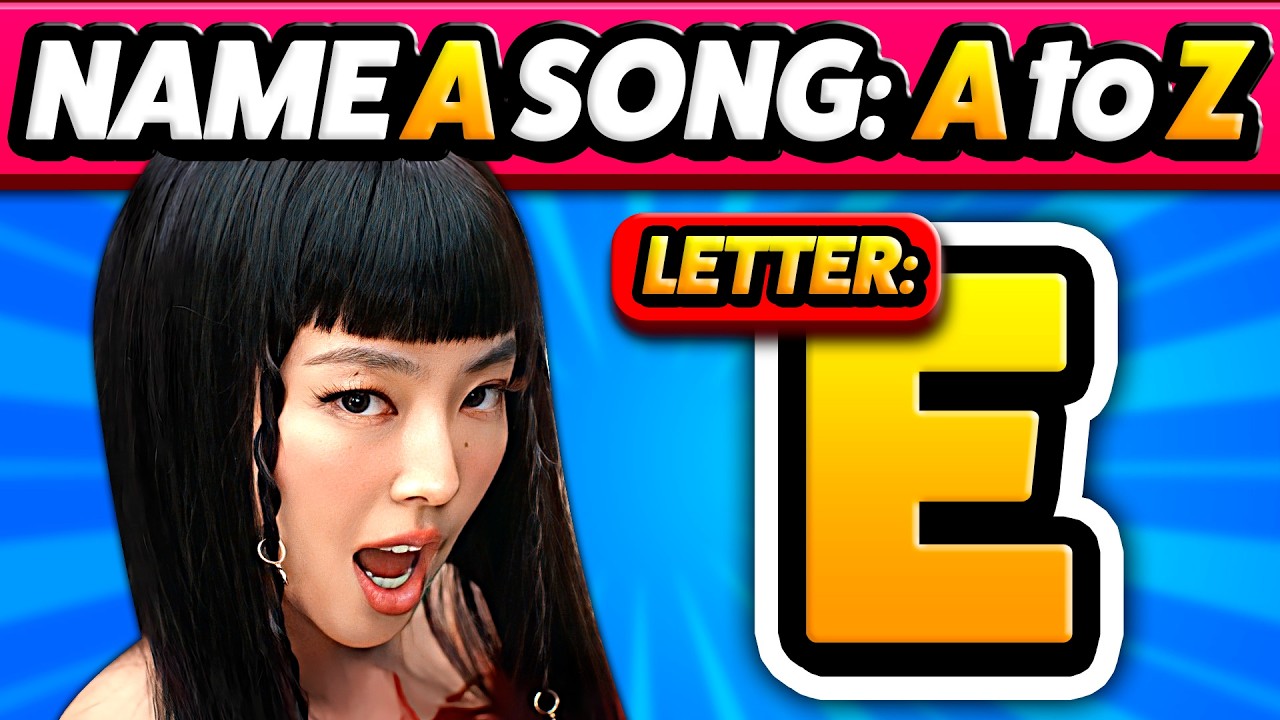 Kpop Song Association Challenge ✨ Name a Song A to Z | KPOP GAME