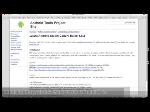 How to Download & Install ANDROID STUDIO on Mac OS X (Easy Tutorial)