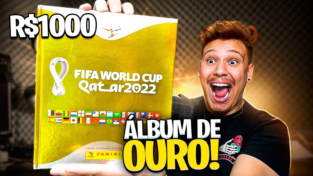 INCRÍVEL!! COMPREI O ÁLBUM DE OURO DA COPA DO MUNDO!! (VERSÃO ESPECIAL)