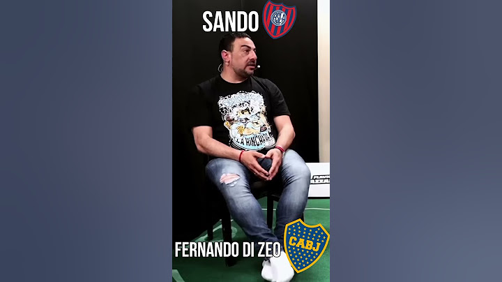 SANDO (ex capo de la barra de San Lorenzo) elige 2  jefes de barras que respeta. #futbol #boca  #afa