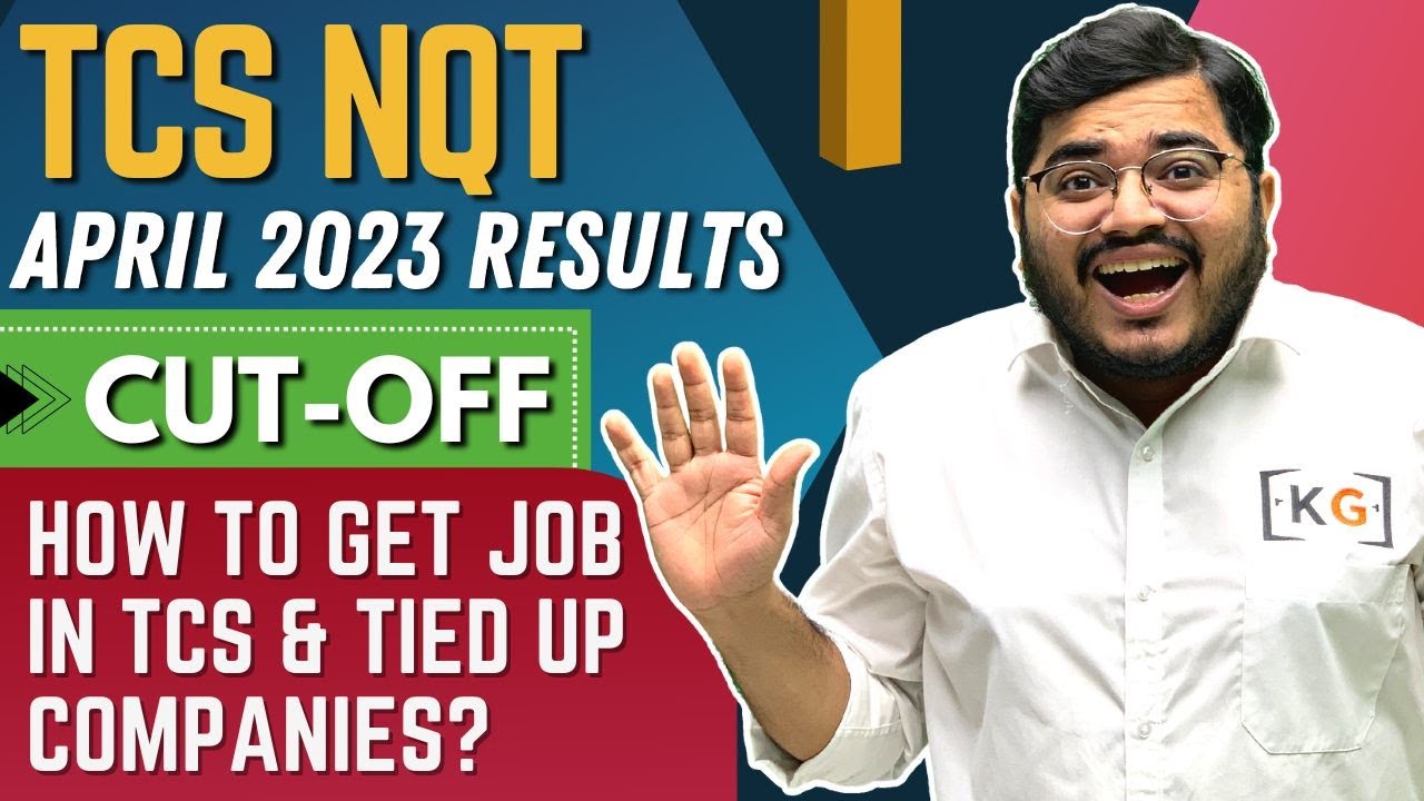 TCS NQT APRIL 2023 Results Out Scorecard Cutoff How to Apply for