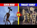 Siren Head vs Toolkit Family | SPORE