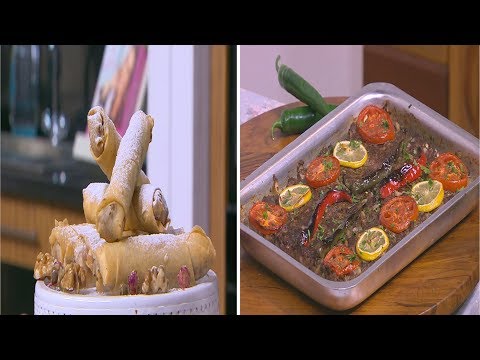 طريقة عمل لفائف التفاح بالقرفة