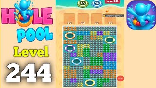 Hole Pool All People Level 244 hard level Walkthrough Solution