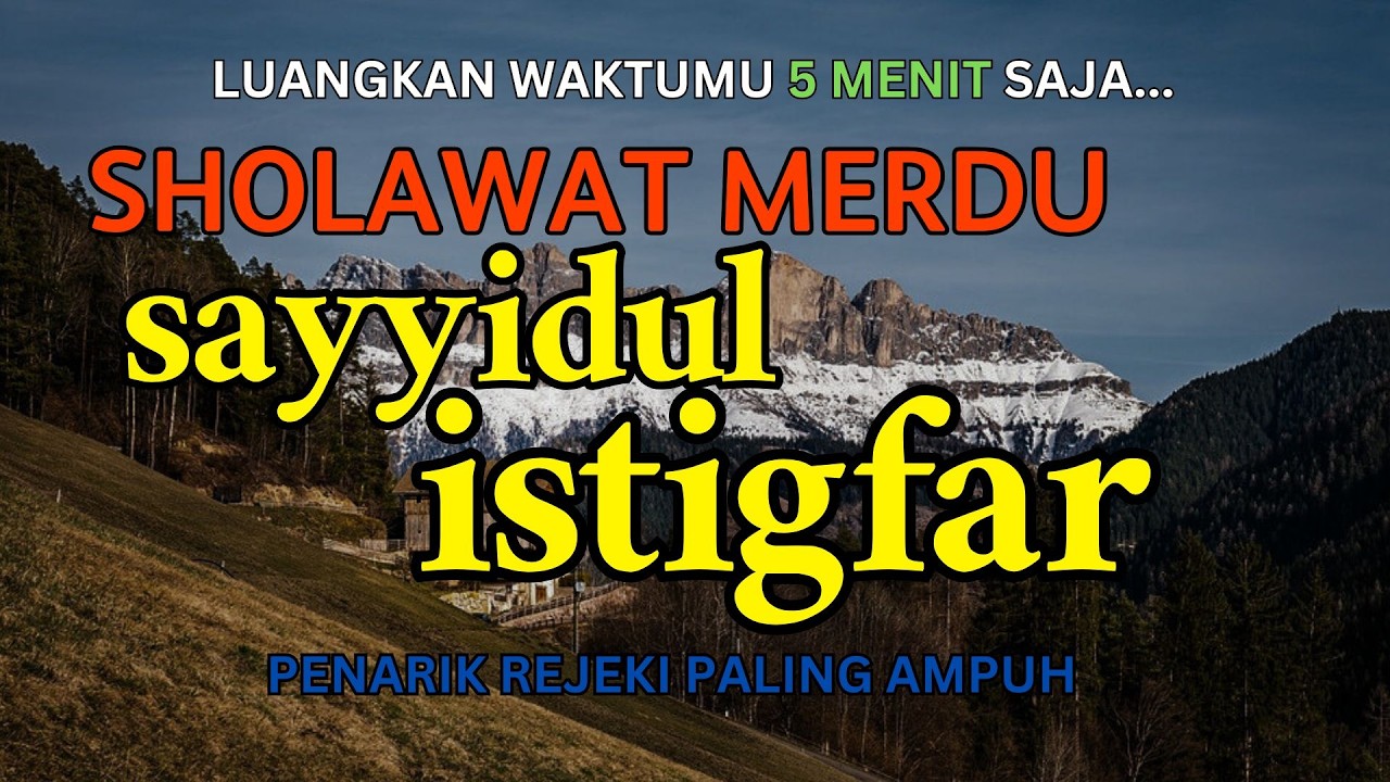 DOA ISTIGHFAR PENARIK 1001 PINTU REZEKI | PEMBELI DATANG DARI SEGALA PENJURU dan ARAH