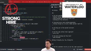 Sollicitatiegesprek voor ACES-student aan de Universiteit van Waterloo! (Sterke aanwinst)