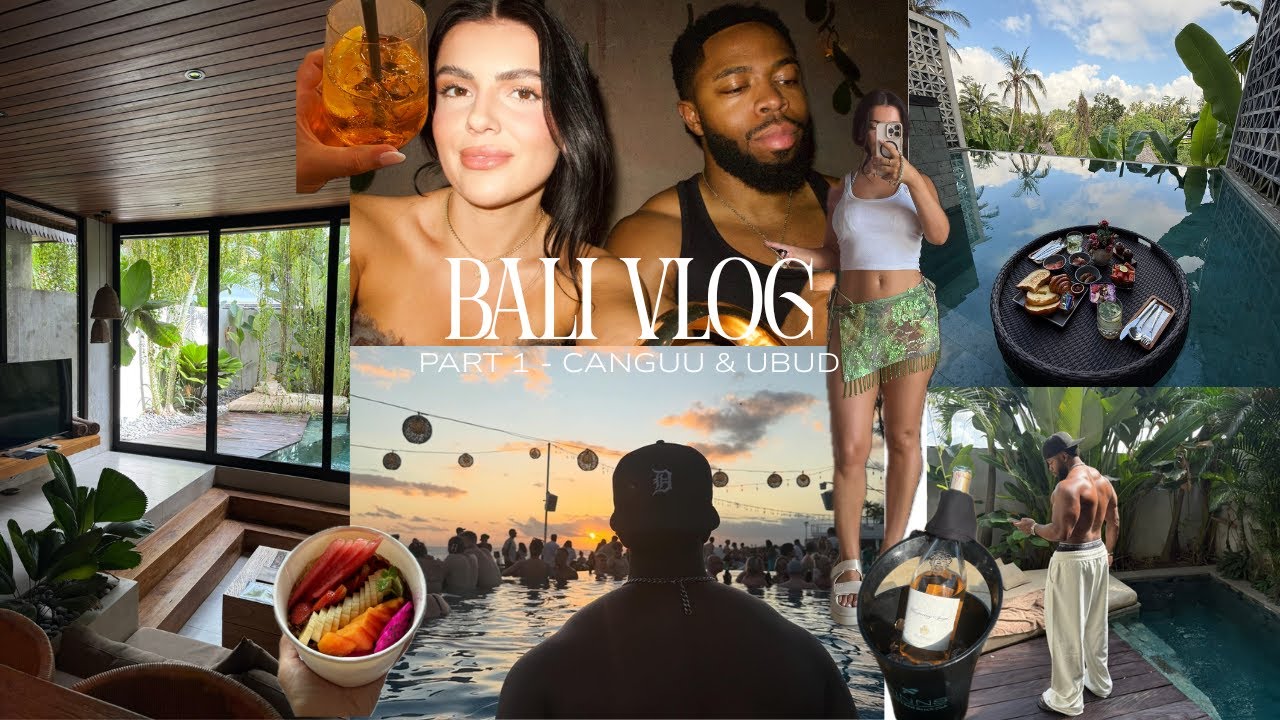 BALI VLOG PART 1 | CANGGU & UBUD EDITION ♡