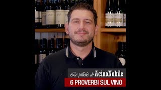 I Proverbi Sul Vino Youtube