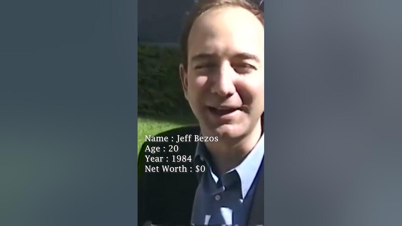 Jeff Bezos | BEFORE and AFTER his SUCCESS ! #shorts #jeffbezos #amazon  #ceo