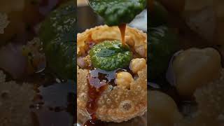 *Dahi Puri* = crispy puris cracked open, stuffed, then drowned in sweet curd + chutneys. Cold,
