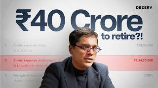 Why ₹3 Crore Won't Last 20 Years | Inside Dezerv's Retirement Math