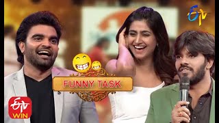 Sudheer Rashmi Pradeep Aadhi Varshini Funny Task All In One Dhee Champions Etv Telugu