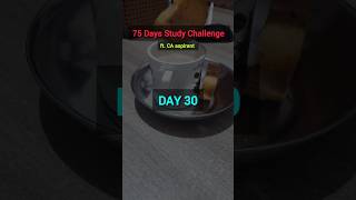 DAY - 30/75 Study Challenge 🎯 ft CA aspirant #motivation#ca#cs#cma#neet#jee#10thclass#12thclass#upsc
