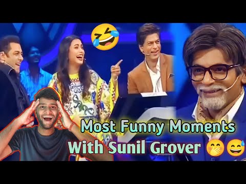 Sunil Grover as Amitabh Bachchan 😂 | Duplicate Amitabh Bachchan comedy reaction | Dus Ka Dum | KBC