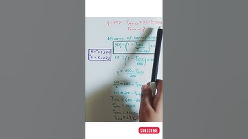 Efficiency of carnot engine | PYQ NEET-2023 | Thermodynamics | CBSEsyllabus-Tamil