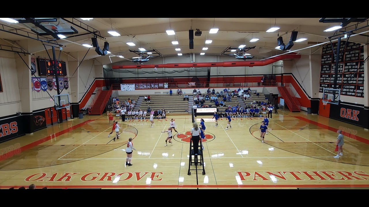 Oak grove MO volleyball 9.11.23 - 1 - YouTube