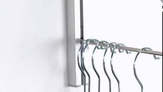 Folding Retractable Clothes Rack