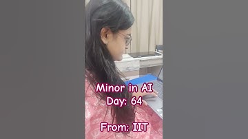 04/11/2024: Day 64 Minor in AI from IIT, Ropar #minorinai #python#pythonprogramming #learningpython