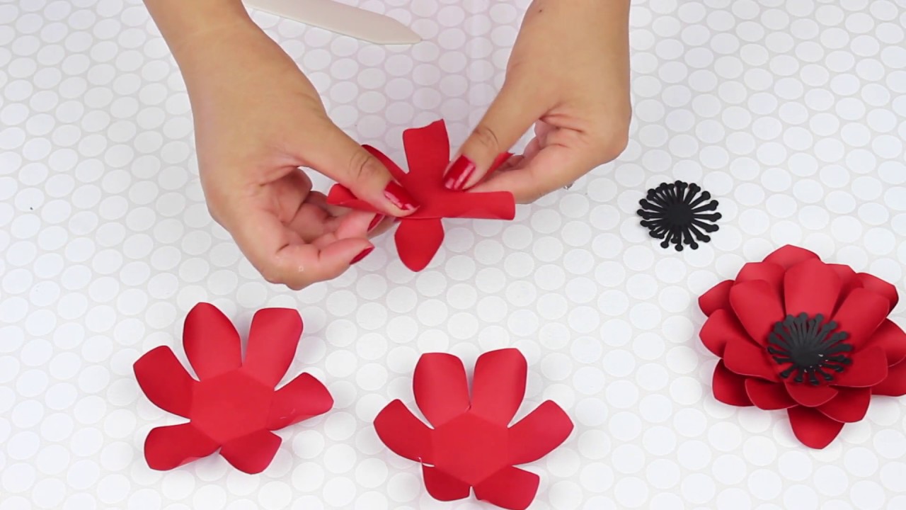 Mini Paper Flower 2 for Weddings and Events YouTube