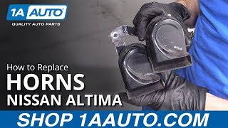 How to Remove Horns 06-12 Nissan Altima