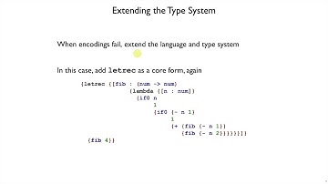 Plait Typed Recursion 1 - letrec