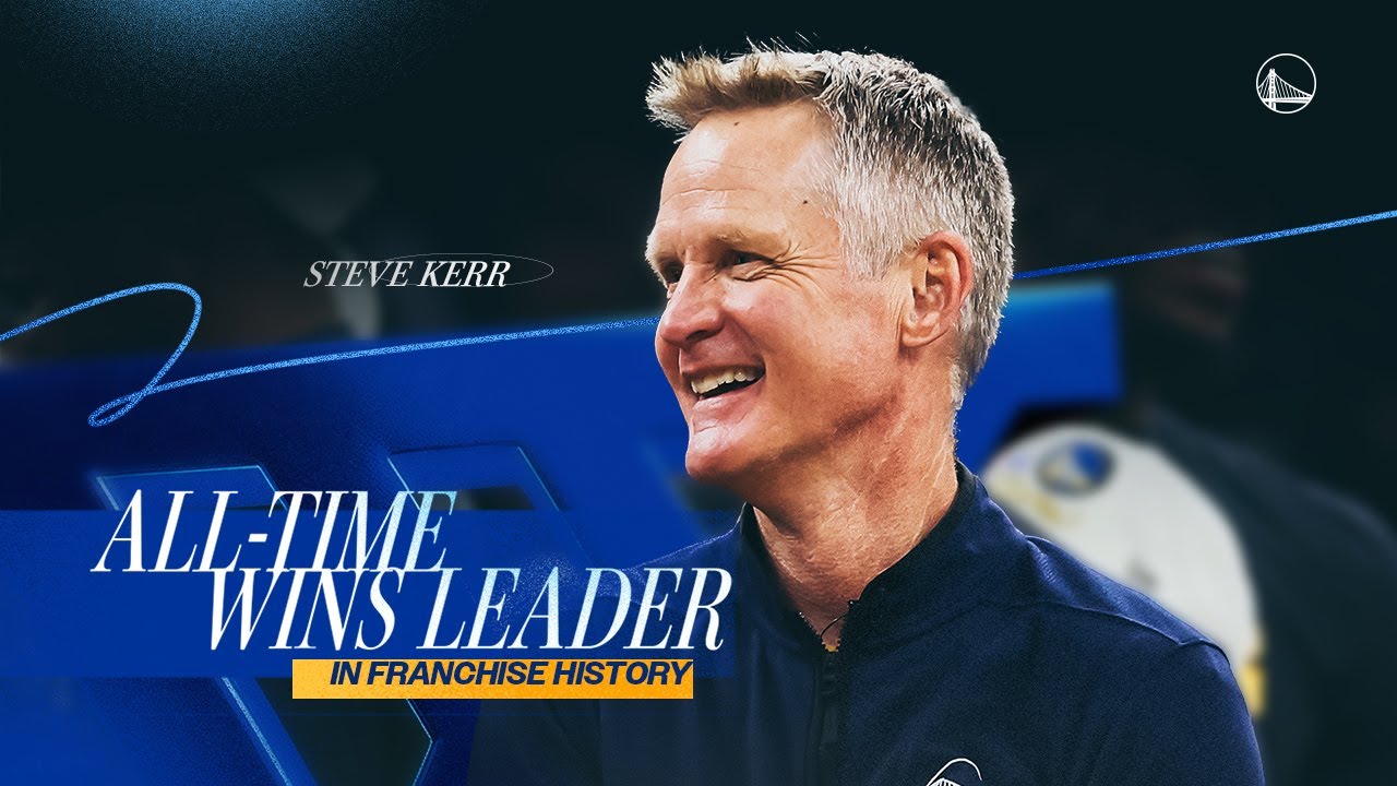 The WINNINGEST Coach in Golden State Warriors History, Steve Kerr