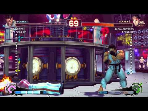 xAPO20x [Dudley] vs Air [Ryu] SSF4 Japanese Online Ranked Matches - TRUE-HD