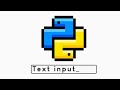 Python / Pygame tutorial: Getting text input