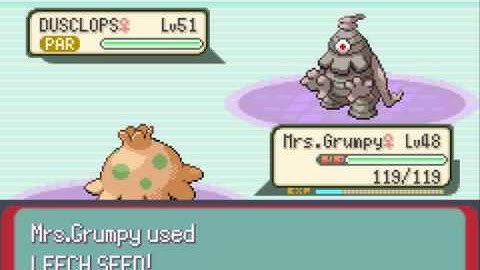 Shroomish low level solo run - Elite four crazy ghost lady part 1