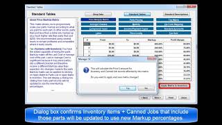 ShopKey SE - Setup Markup Matrix