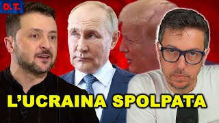 PUTIN E TRUMP SPOLPANO L’UCRAINA | CESSATE IL FUOCO SOLO SE KIEV CEDE TUTTE LE 4 REGIONI ad est