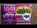 HAPPY SUNDAY‼️PROFIT‼️🤑🍀Set for Life and 100X🍀🤑CA Lottery Scratchers 🍀
