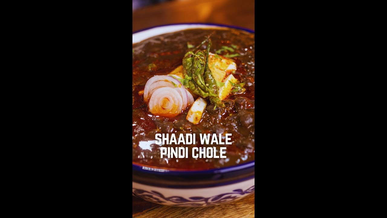 Halwai Jaise Pindi Chole Ghar Pe | Punjabi Amritsari Pindi Chole | Chef Kunal  #Shorts #YTShorts