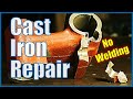 How to Repair Cast Iron Without Welding -Carbon Fibre Composite Repair on Bridgeport Milling Machine