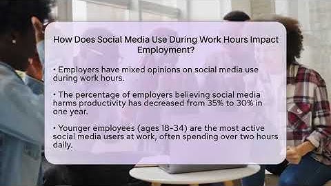How Does Social Media Use During Work Hours Impact Employment? - Everyday-Networking