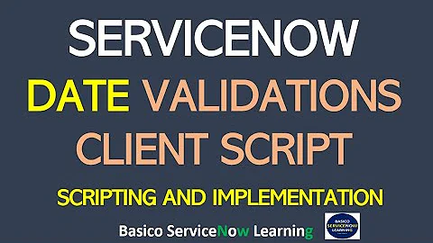 ServiceNow Date Difference in Days Client Script | ServiceNow Date Comparison Implementation