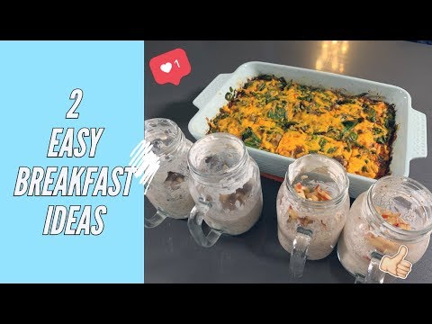 TWO EASY BREAKFAST MEAL PREP | MEAL PREP RECIPES