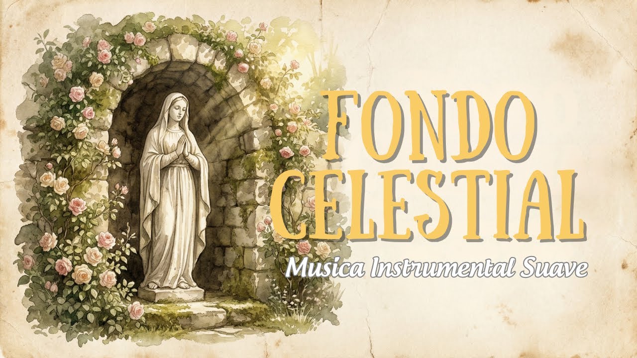 Fondo Celestial: Musica Catolica Instrumental Muy Suave para Rezar el Santo Rosario